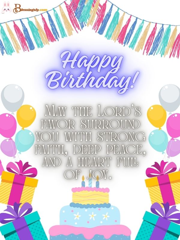 Religious Birthday Blessings And God Bless you