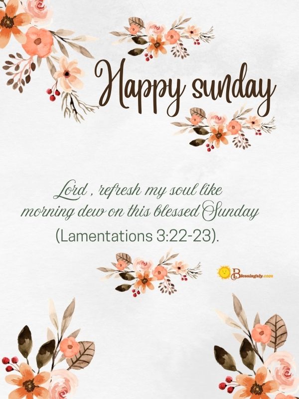 Powerful Sunday Morning Prayer