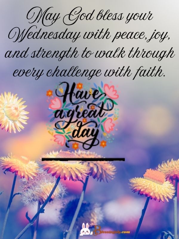 Blessed Wednesday Prayers and Messages for Peace
