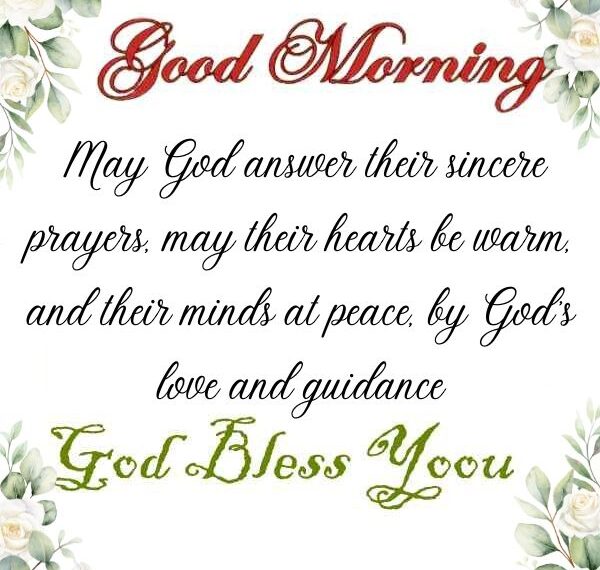 Good Morning Friday Blessings for Friends and Family