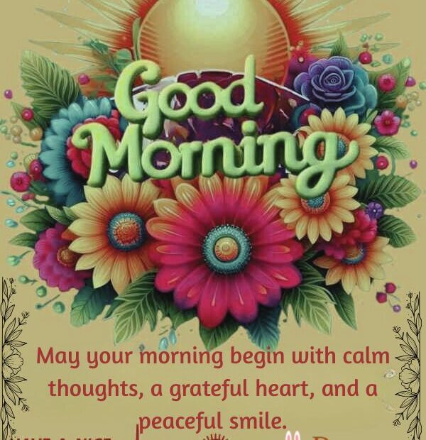 Saturday Morning Greetings