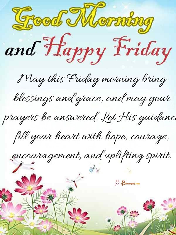 African American Spiritual Friday Blessings