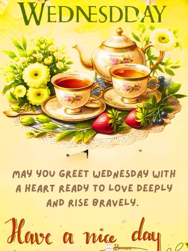 Happy Wednesday Morning Blessings