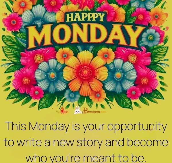 Inspirational Monday Morning Blessings