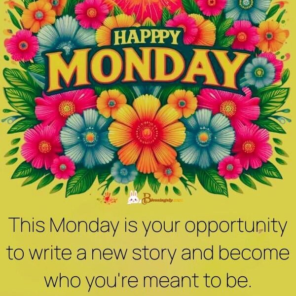 Inspirational Monday Morning Blessings