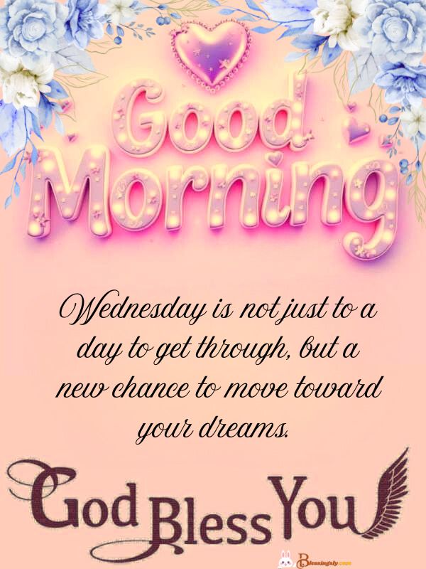 Blessed Wednesday Morning Quotes