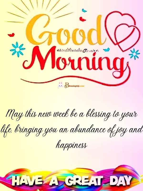 Happy Monday Morning Blessings 