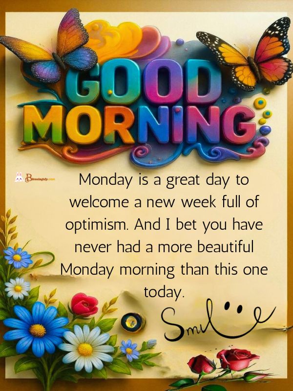Blessed Monday Morning Quotes 