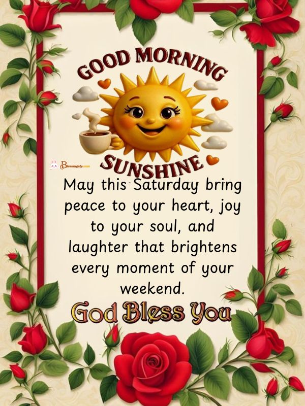 Weekend Saturday Blessings​