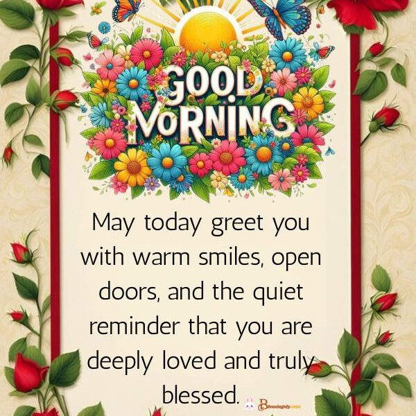 Beautiful Monday Morning Greetings