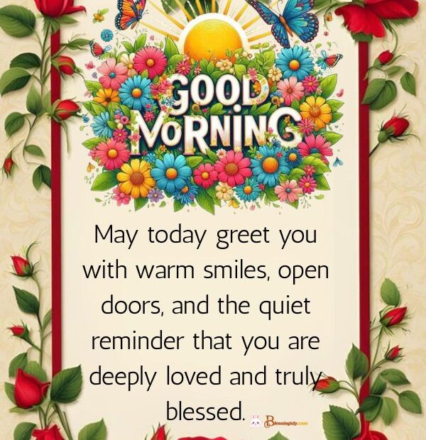 Beautiful Monday Morning Greetings