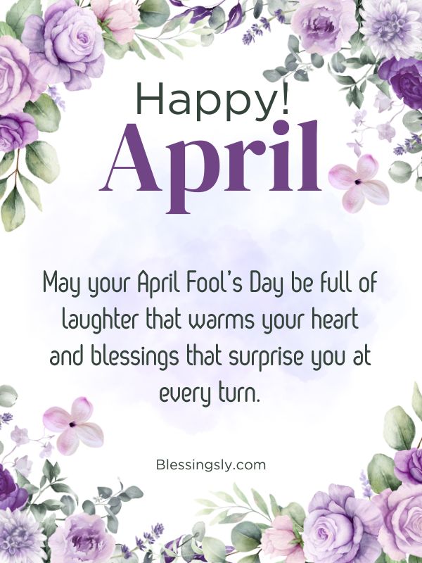 Blessings And Quotes For April Fool Day 2026