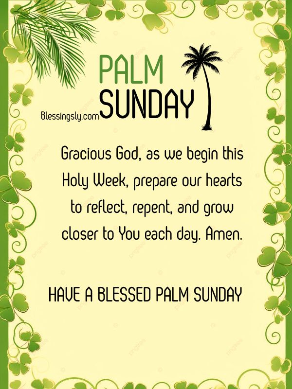 heart touching palm sunday quotes 2026 with blessings, faith, and inspirational messages