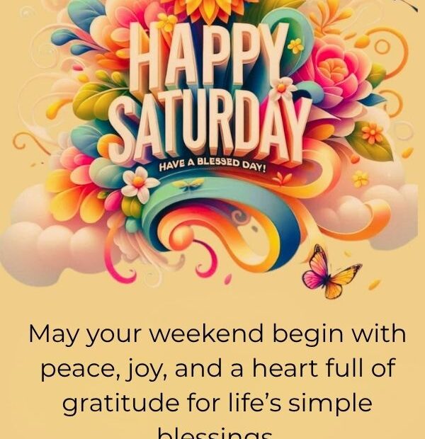 Elegant Happy Saturday images with beautiful design, calming colors, and inspirational messages to start your weekend with positivity and style.