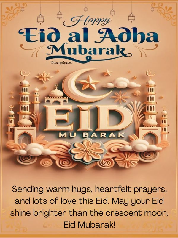 Eid Mubarak Wishes Eid Al Adha – Heartfelt Islamic Greetings, Blessings, and Celebration Messages for Eid ul Adha 2026
