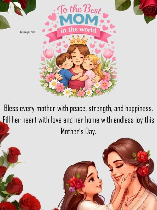 Beautiful prayer for mothers on Mother’s Day with blessings, love, faith, gratitude, and heartfelt wishes